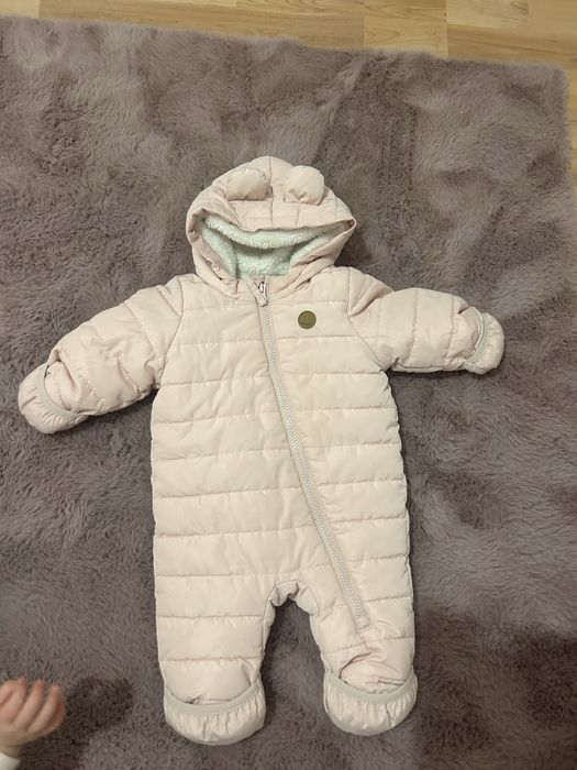 Kombinezon zimowy 56 dziewczynka h&m