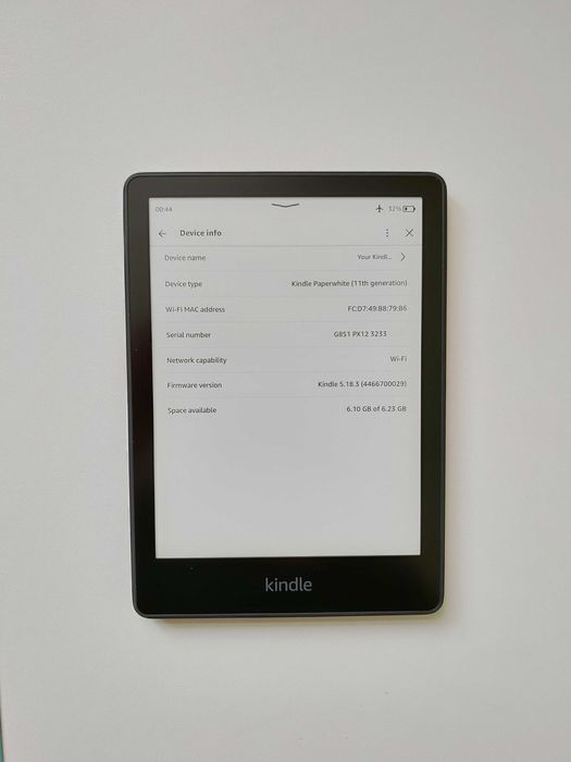 Kindle Paperwhite 11 6.8" екран "тепла" підсв