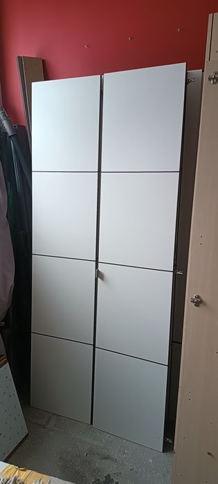 Duża szafa czterodrzwiowa dwie sztuki do samodzielnego złożenia