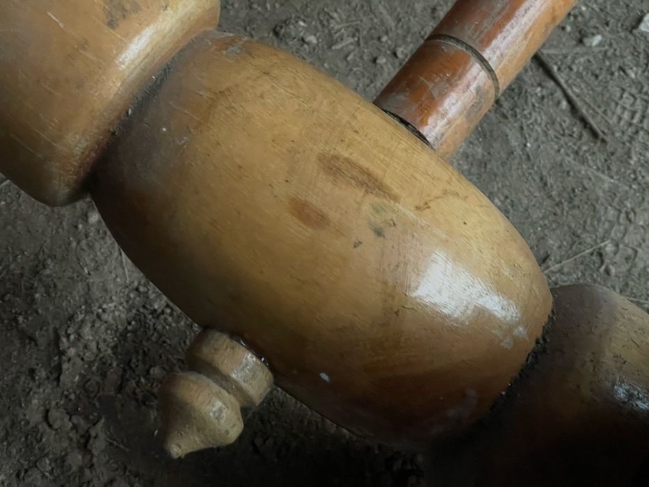 Start drewniany stół ława podstawa z litego drewna