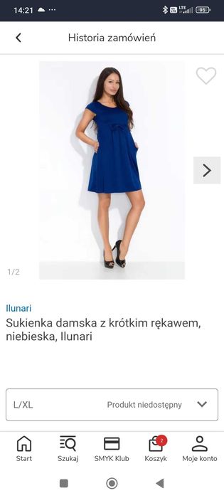 sukienka ciążowa r. L NOWA