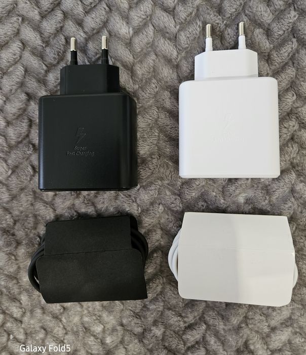 Samsung 45W зарядка комплект (блок + кабель) адаптер + шнур