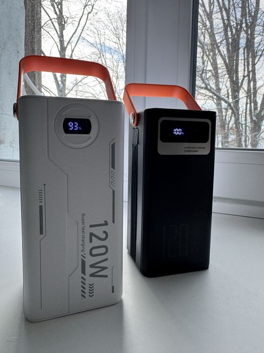 Павербанк  40000 mah ,швидка зарядка 120w , мощный , потужний