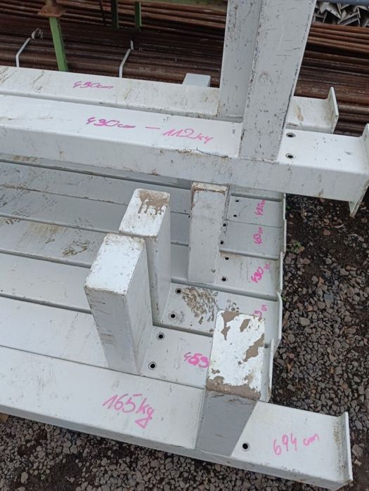 Profil stalowy 20cm x 12cm.stopa podpora słupek