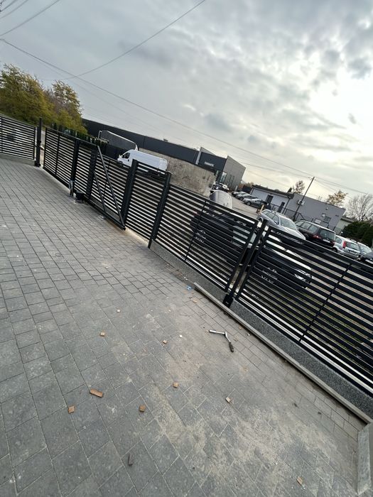 Kostka brukowa, ogrodzenie betonowe, panelowe, studnie, drenaż, ażury