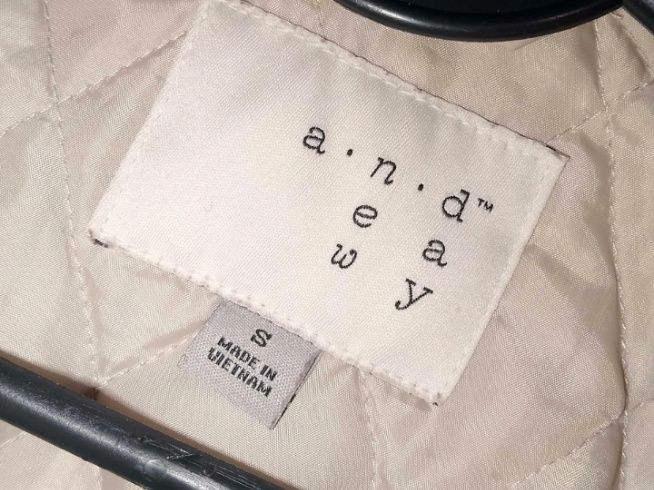 Kurtka damska wiosenna S na M pikowana beż