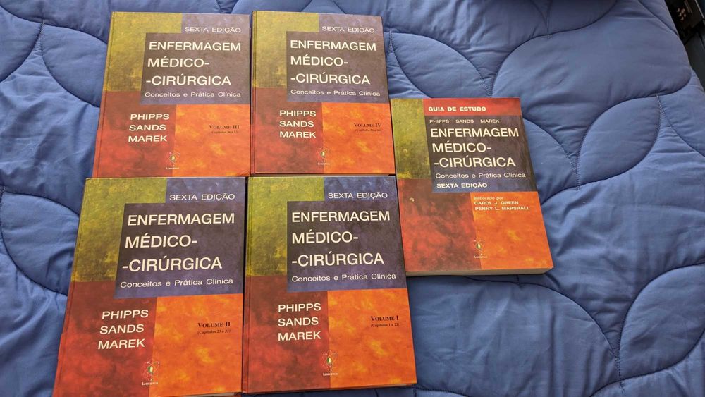 Enfermagem Médico Cirúrgica - 4 volumes e Guia de Estudo (6a edição)