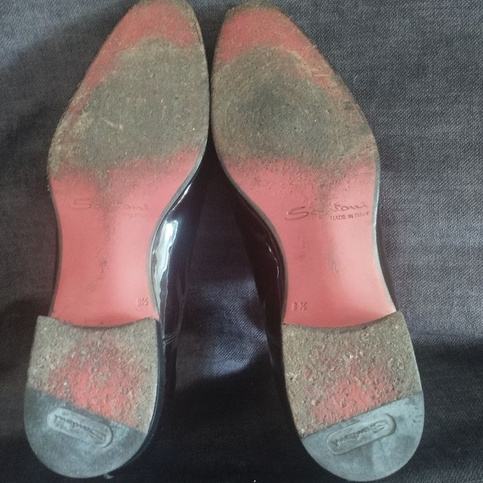 Santoni  мужские туфли монки
