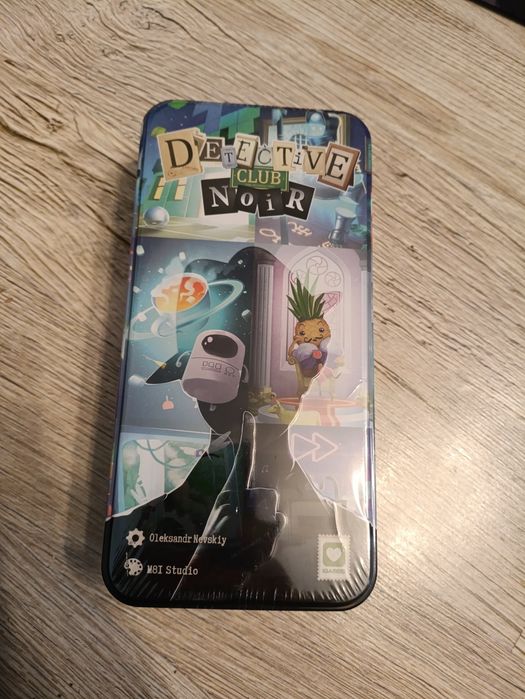 Klub Detektywów Noir gra planszowa NOWA FOLIA