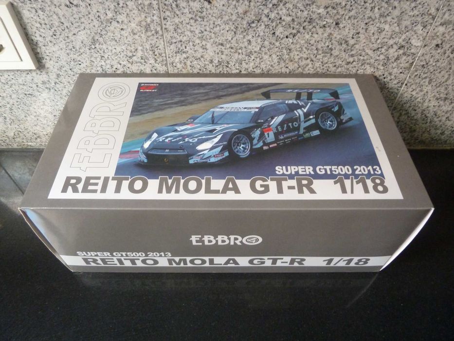 1:18 Ebbro, Nissan Reito Mola GT-R, Super GT 500, AutoArt Minichamps