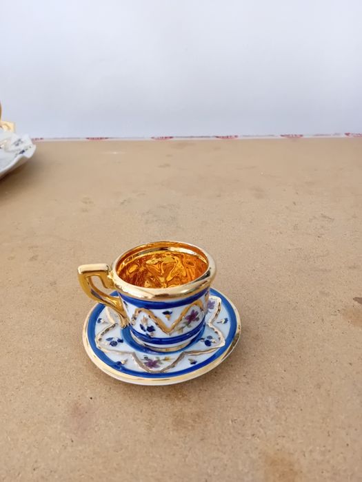 Loiça procelana pintada à mão Myrtus