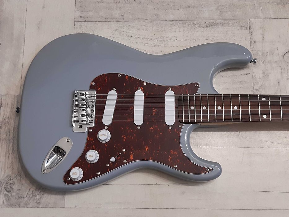 Gitara elektryczna Stratocaster -grey-SSS - wysyłka Gratis lub zamiana