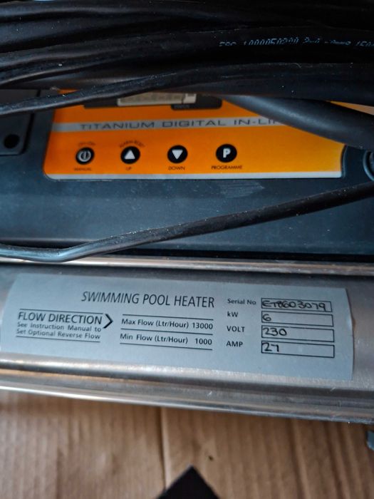 Motor aquecimento de água para piscinas