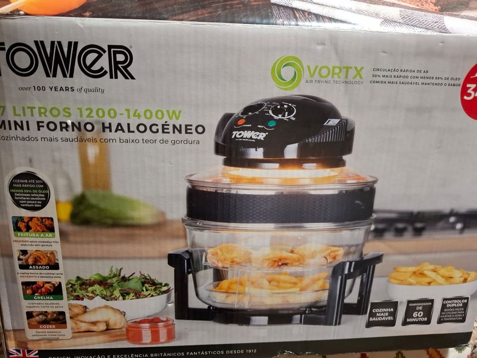 Forno em halogéneo