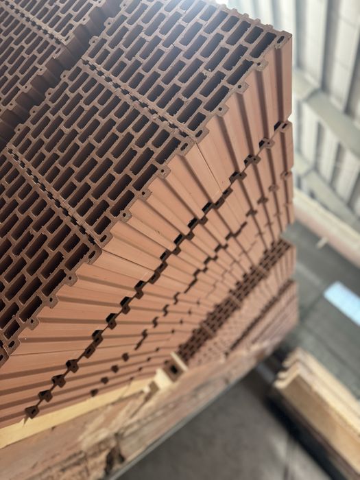 Pustak ceramiczny 25 PW porotherm bloczek beton h+h Glika  Termoton  Keram Leier