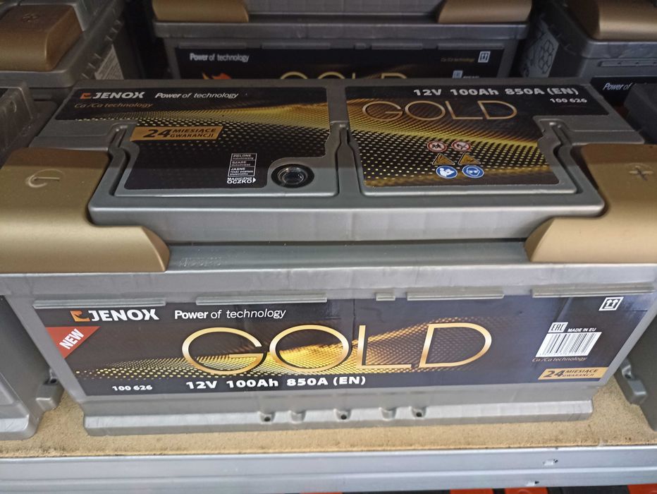 Akumulator 12V 100Ah 850A JENOX GOLD