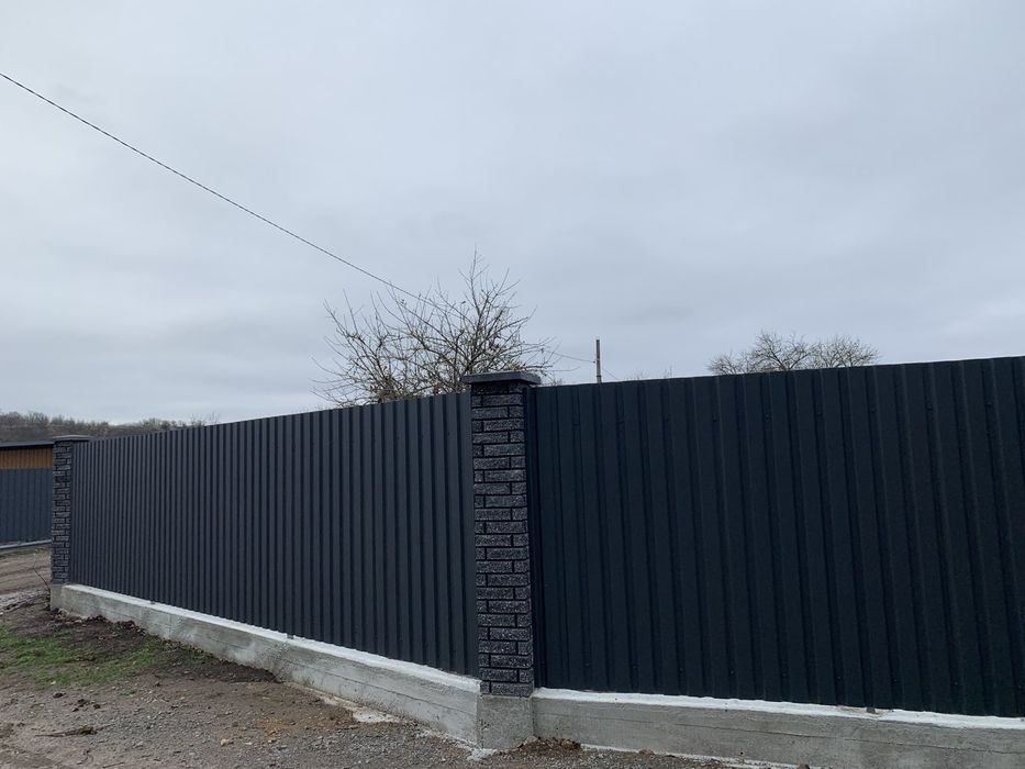 Бетонні роботи, стяжка, відмостка, фундамент, будівництво парканів