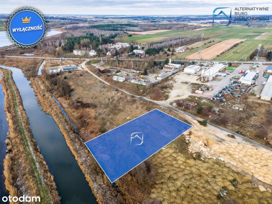 Działka 5911 m² - produkcja, składy i magazyny - Widok 2