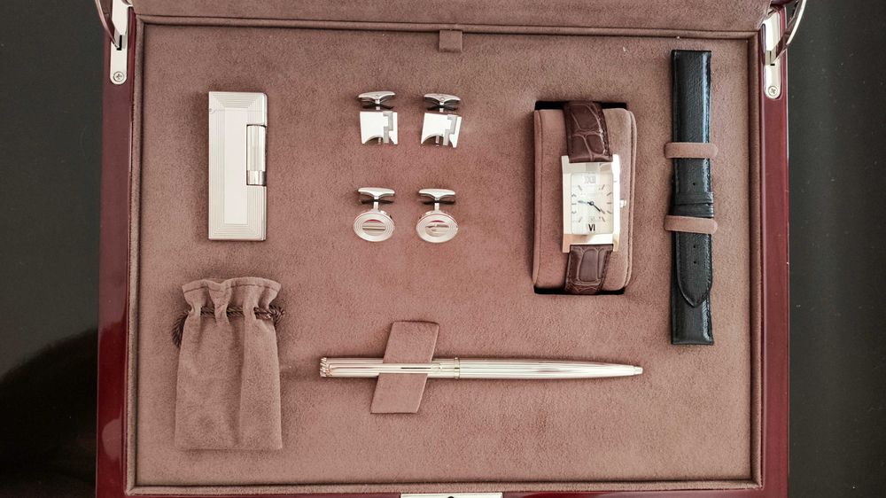 Estojo em Madeira ALFRED DUNHILL (Novo)