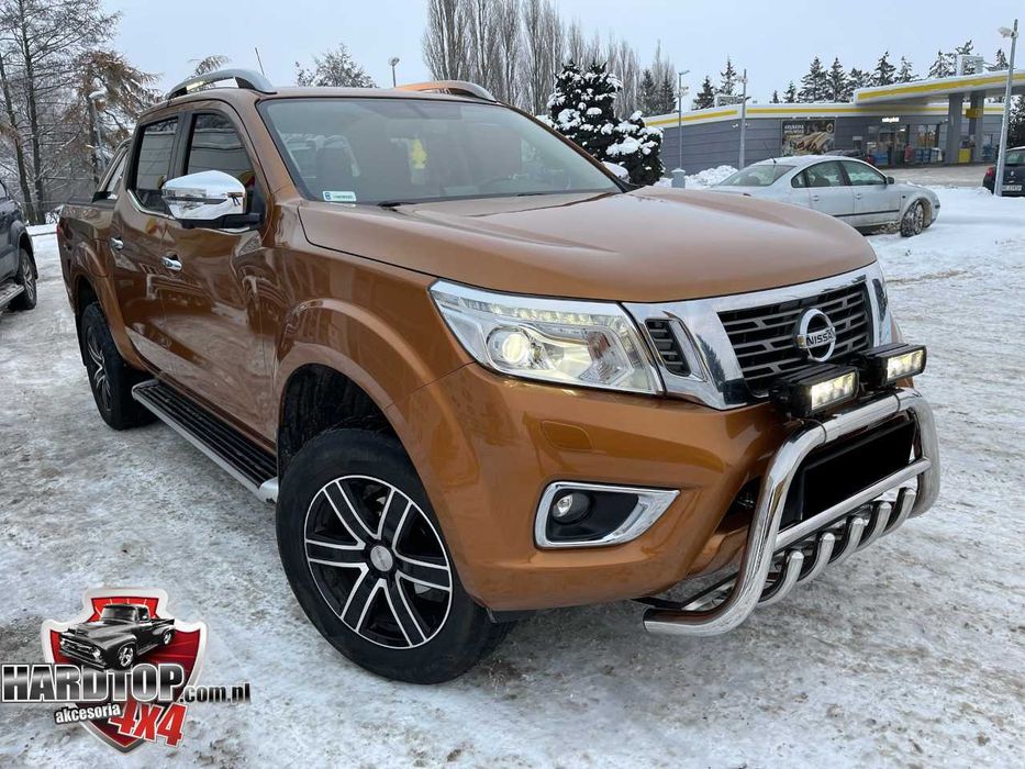 Orurowanie Przednie Rury Zderzak Nissan Navara NP300 kły