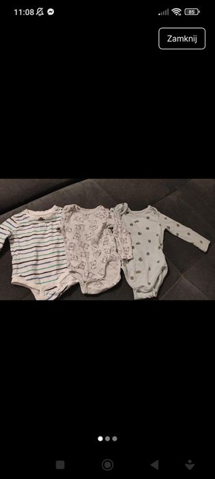 Body 3szt. Rozmiar 68