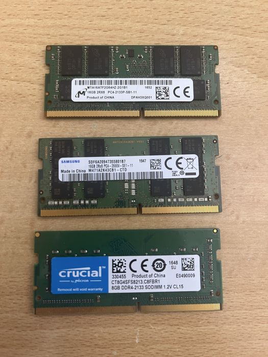 ddr4 sodimm 16gb crucial - Купить электронику - Цены на OLX.ua