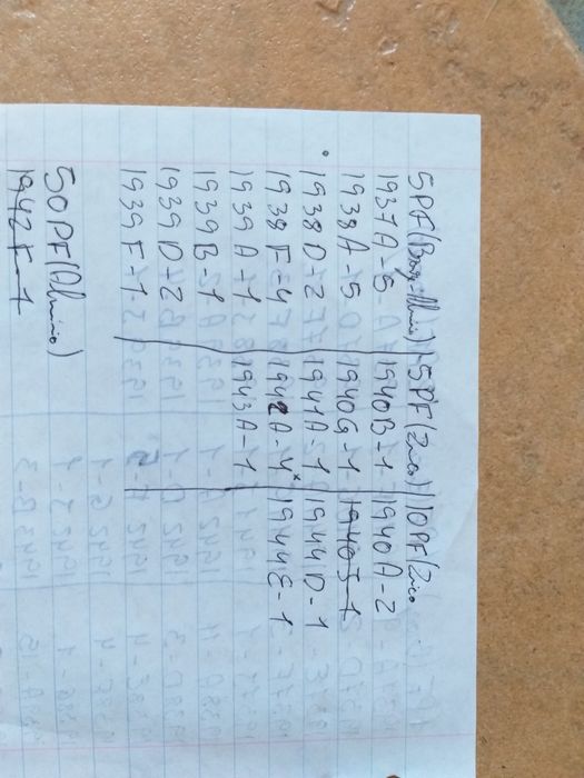 Moedas alemãs 5 Reich Pfennig 1937 a 1943