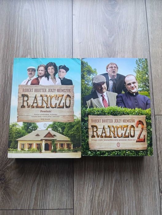 RANCZO Powieść + Ranczo 2  UNIKAT
