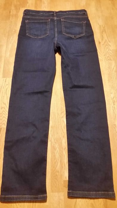 stylowe Marks&Spencer STRETCH Straight slim W32 L32 proste W31 L34