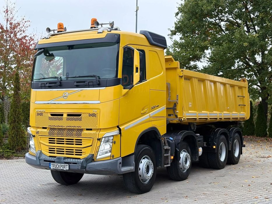 Volvo FH 500 8x4 EURO6 WYWROTKA TRÓJSTRONNA MEILLER KIPPER  | NOWOŚĆ w TruckPort |  TOP Stan | MEILLER | z DE |