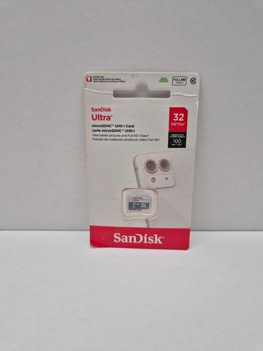 Karta pamięci SanDisk microSD (microSDHC) 32GB ULTRA 100MBs