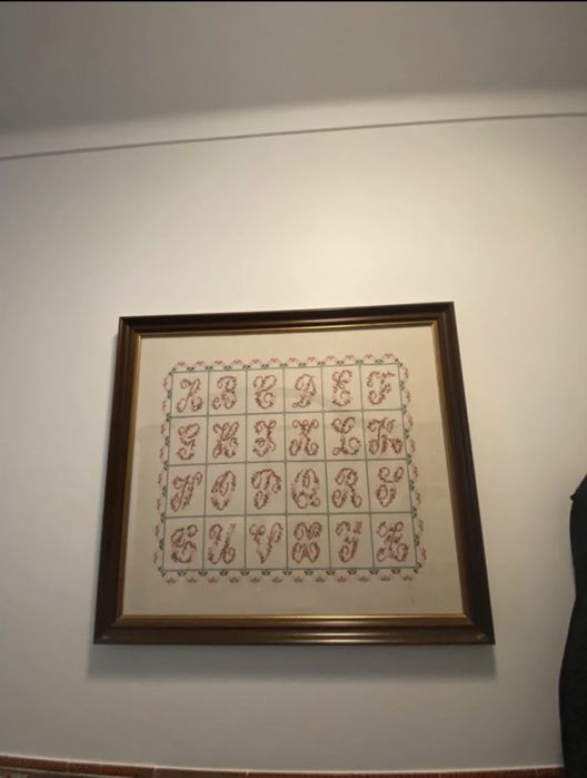 Quadro ponto cruz