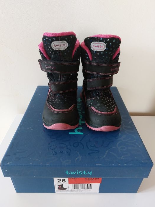 Buty kozaki zimowe TWISTY rozm.26