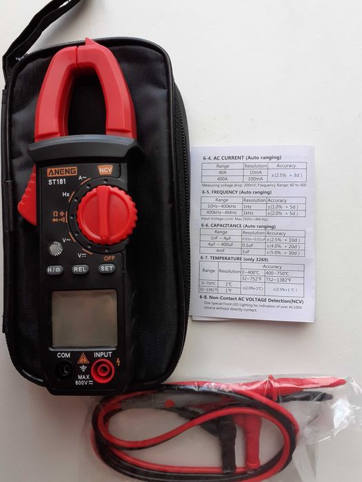 Pinça amperimétrica - vários modelos