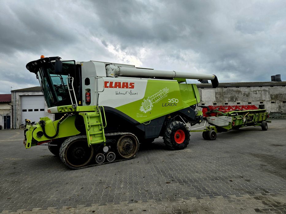 Claas Lexion 750 TT Limitowany Helmut Claas  + Przystawka