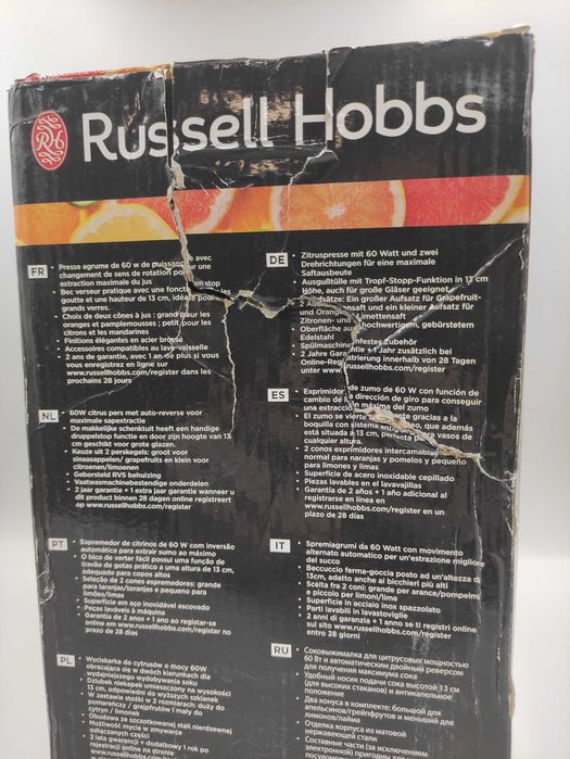 Na Lewara Wyciskarka do cytrusów Russell Hobbs