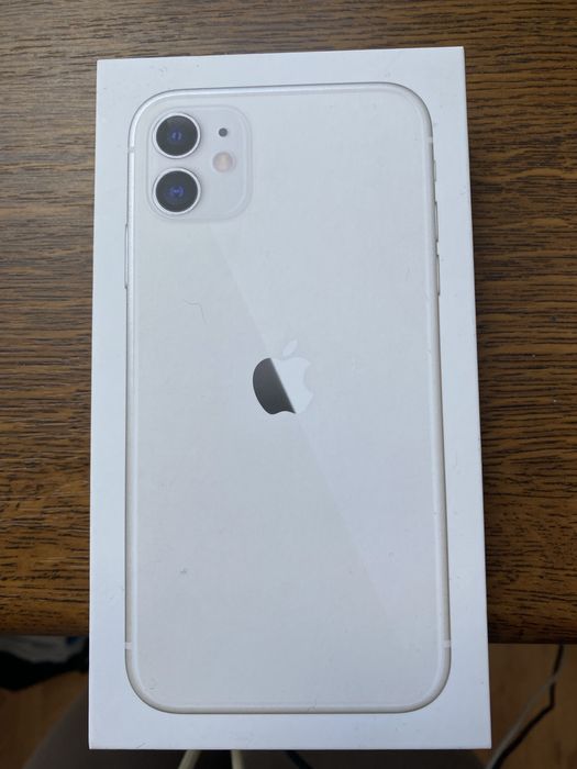Iphone 11 64 MB bialy stan idealny kondycja bateri 86%