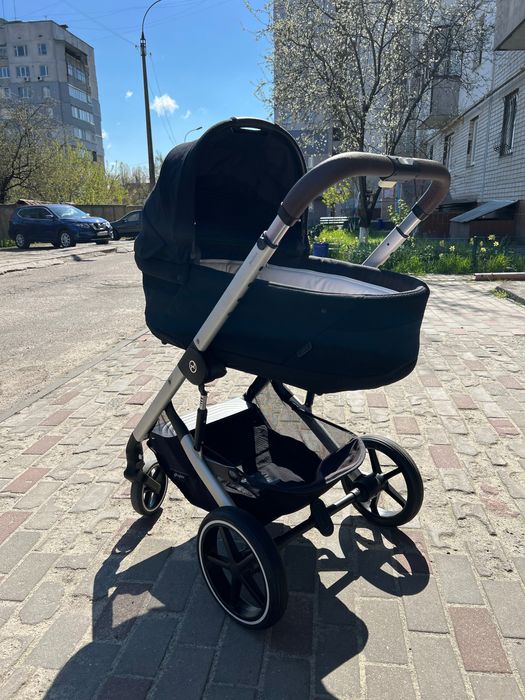 Дитяча коляска 2в1 Cybex Balios S Lux (люлька + прогулочный блок)