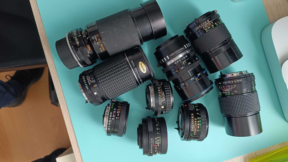 Várias Lentes analógicas - desde 40€