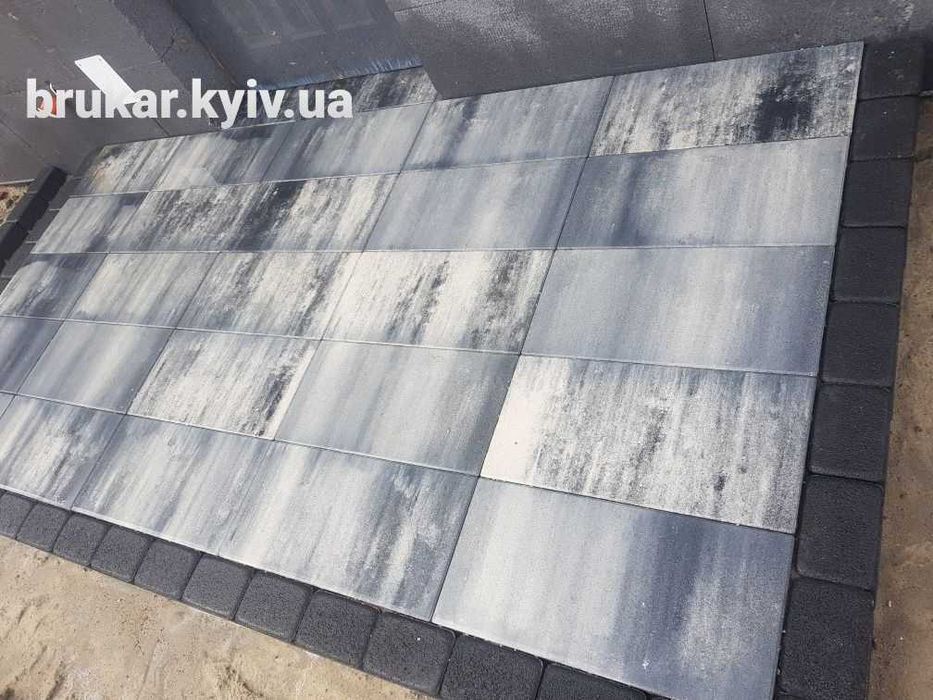 Укладка бруківки, тротуарної плитки, граніту, гранітної шашки