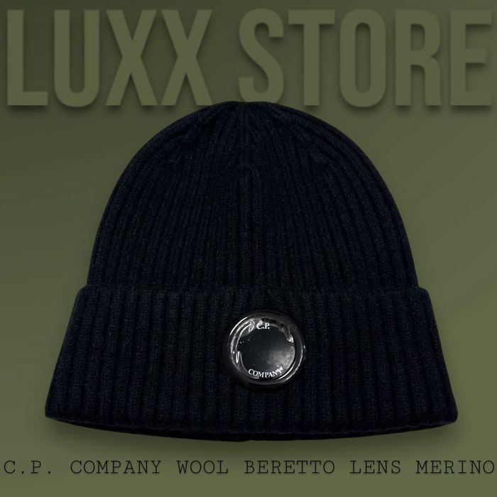Шапка C.P. Company Lens Merino (cp, сп, сипи компани)