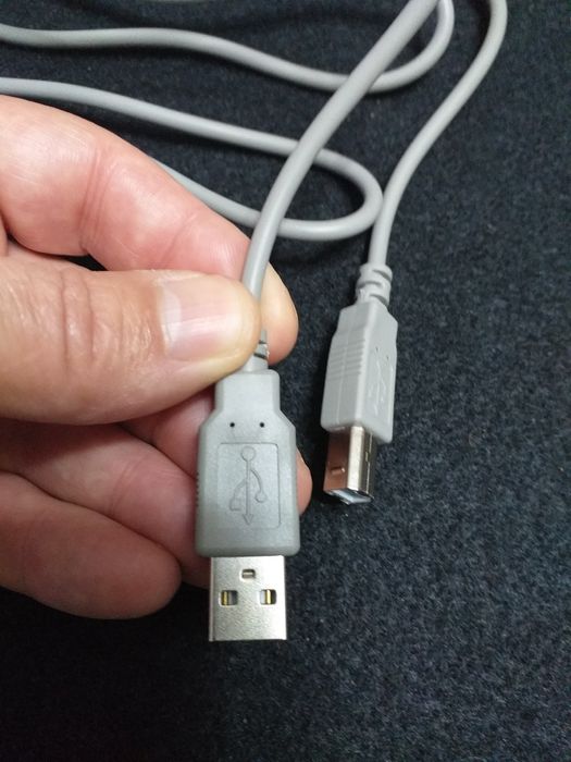 Cabo de carga UBS A e USB B