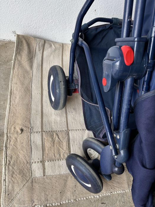 Carrinho de bebé + Ovo + Mala para fraldas