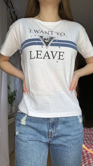 koszulka t-shirt z napisem kosmos księżyc bawełna