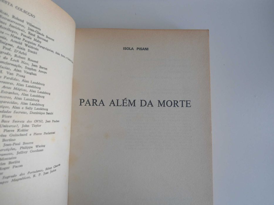 Para Além da Morte por Isola Pisani