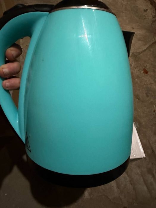 Електрочайник DELFA DK 3520 X Turquoise 1.8 л, 1500 Вт / Электрочайник чайник б/у