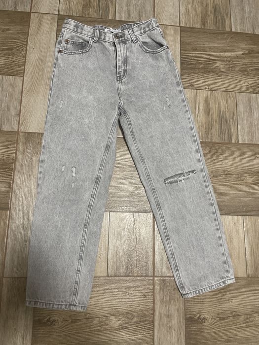 Джинси ZARA , сірого кольору