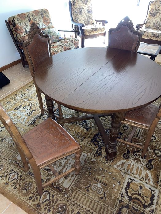 Sala de estar/jantar completa e um quarto