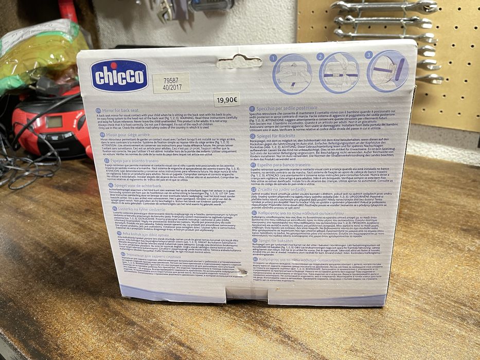 Espelho para banco traseiro chicco