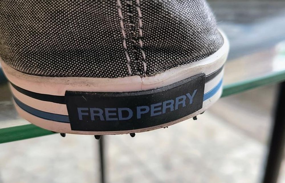 Чоловічі сліпони Fred Perry B9015 сірі EUR 43 / UK 9 / US 10